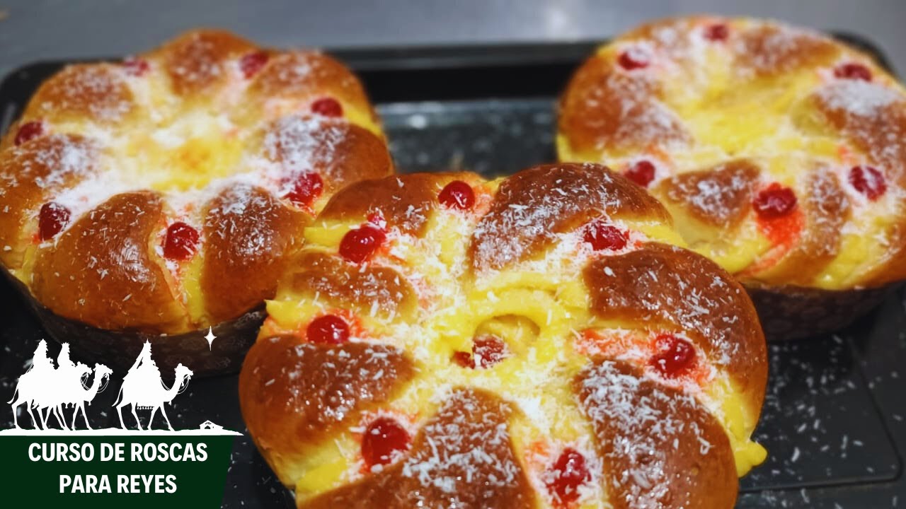 CURSO PRÁCTICO Rosca de Reyes Casera 📚👑 | Fácil, Esponjosa y Rentable