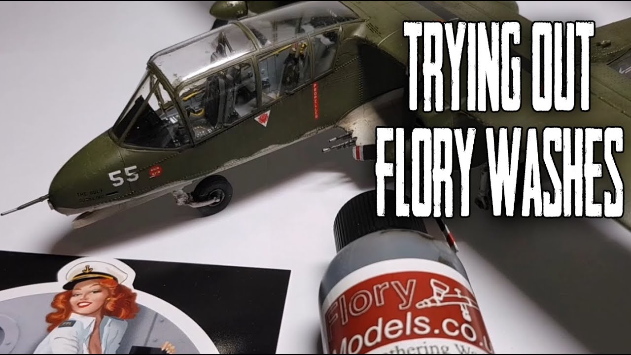 Trying out Flory Washes Dark Dirt