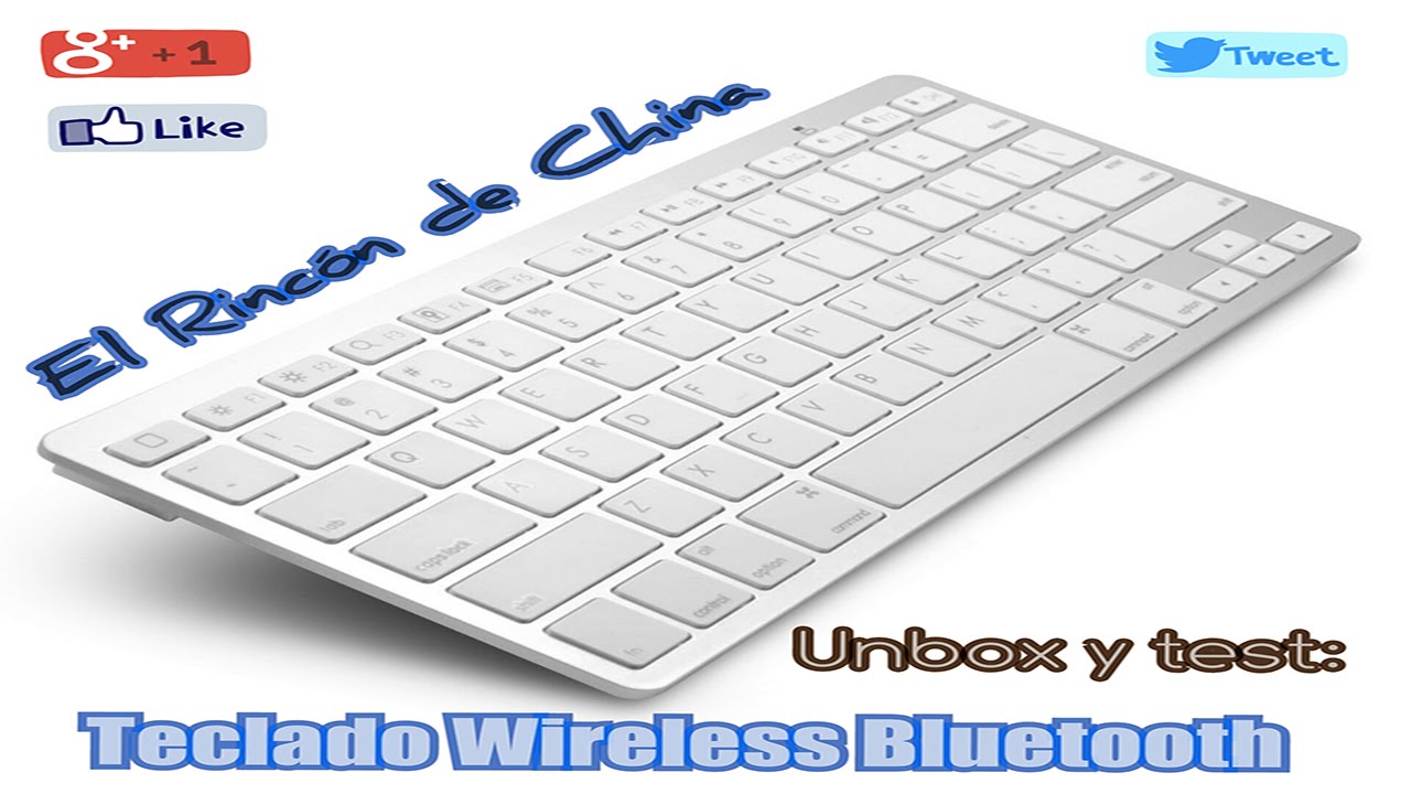 Teclado / Keyboard Wireless Bluetooth, similar a los de Apple. $13 en Aliexpress