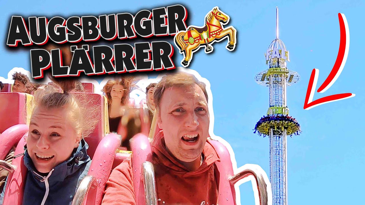 Ein echtes BAYRISCHES Volksfest! 🍻 | Augsburger Frühjahrs Plärrer 2022 | Vlog #295