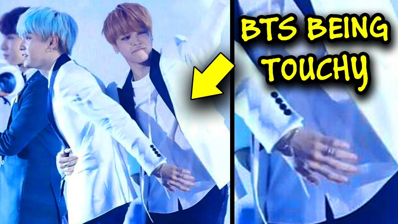 bts being touchy with each other
