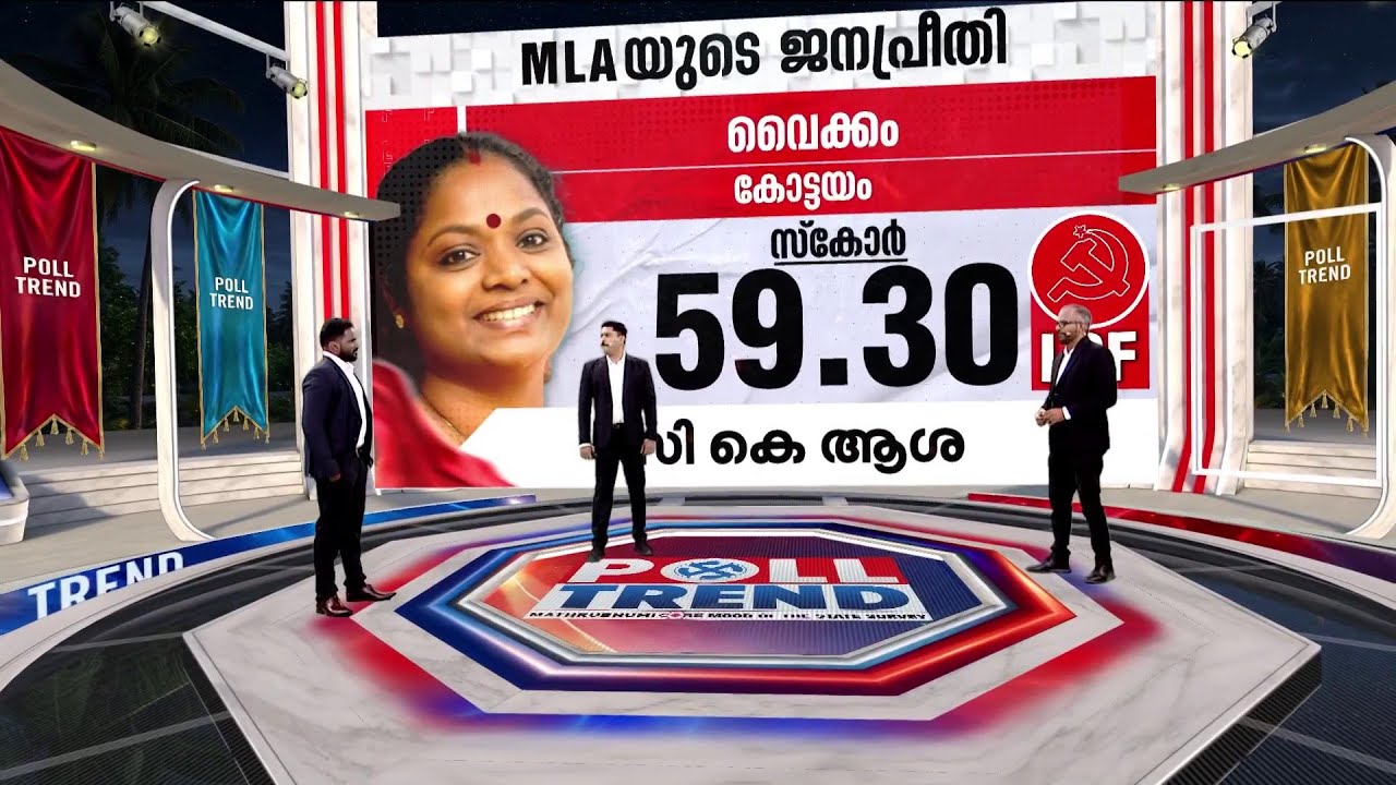 വൈക്കത്ത് ആശയ്ക്ക് നിരാശ; LDF കോട്ടയിലെ MLAയുടെ പ്രവർത്തനം പോരെന്ന് സർവേ | Vaikom | CPI | Election