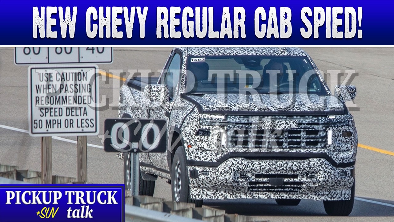 Замечен новый Chevy Silverado 1500 WT 2027 года — система автоматического запуска/остановки? Сист...