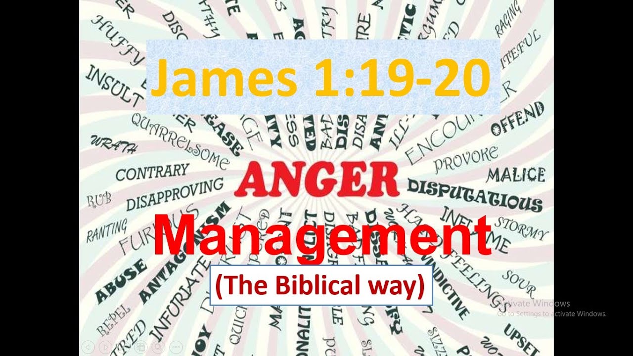 Anger Management The Biblical Way (Filipino, Tagalog Sermon)