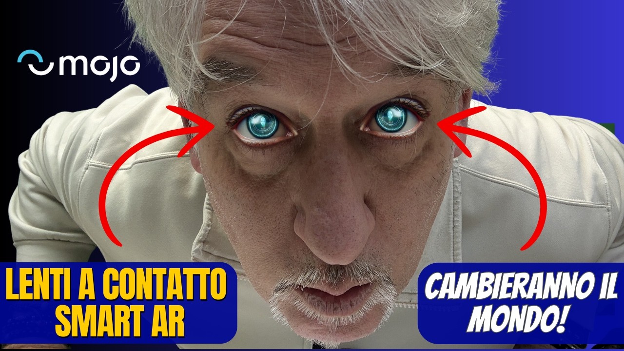 MOJO LENS the SMART AR CONTACT LENSES that will CHANGE the WORLD! COMING SOON! a REVOLUTION?