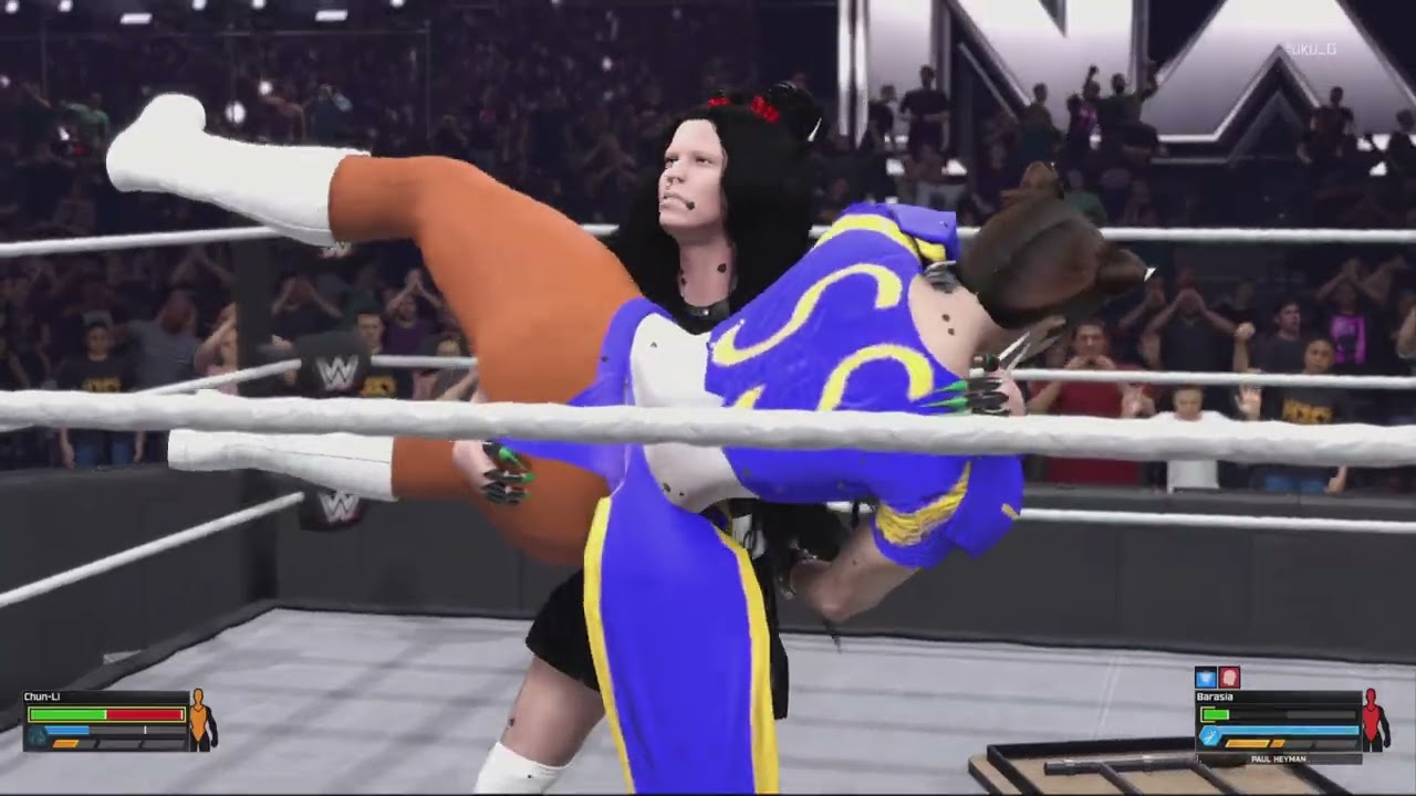 Chun Li Vs Barasia #ppgd WWE 2K26 Universe
