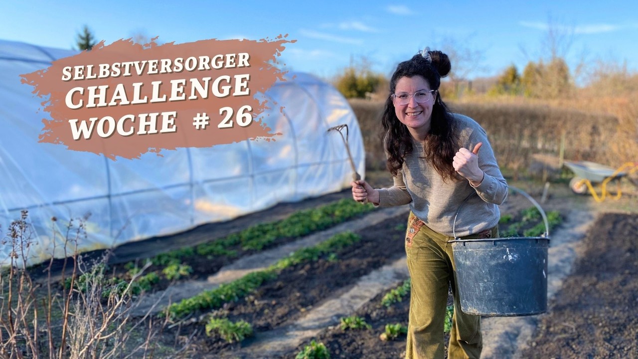 7 Gemüse Beete in 7 Tagen I Woche # 26 Selbstversorger Challenge