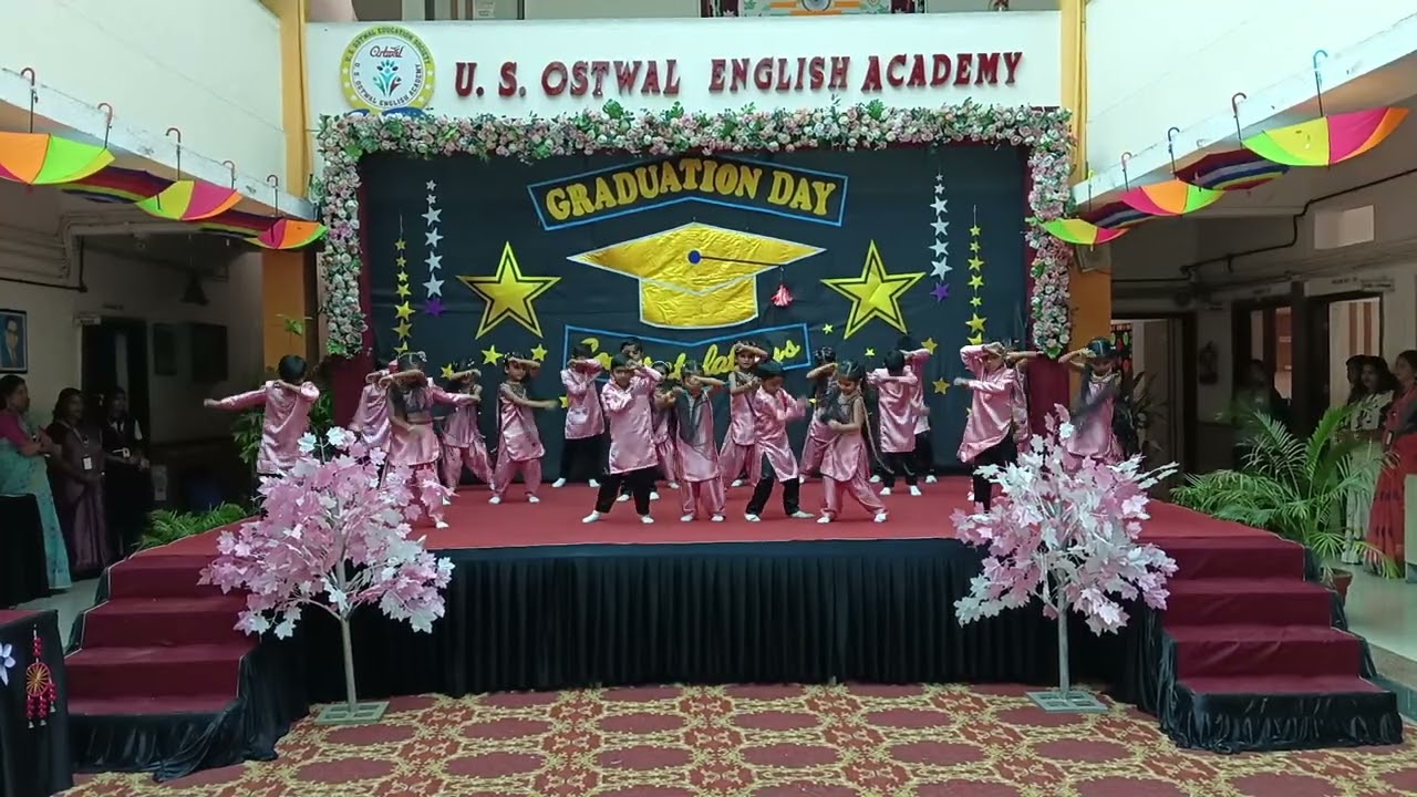 Dance by Kindergarten Boys and girls on their Graduation day Celebration 2025-26