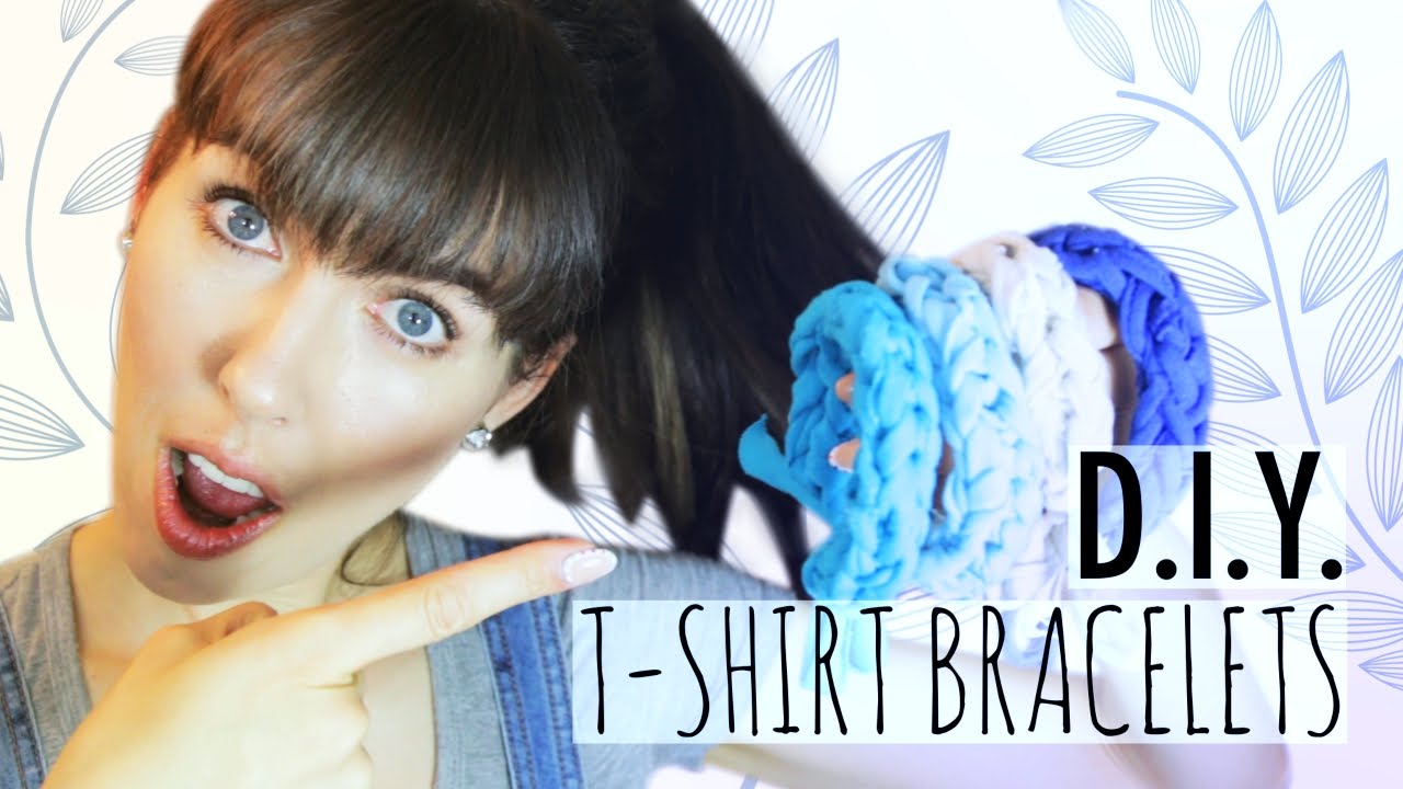 D.I.Y. T-Shirt Bracelets