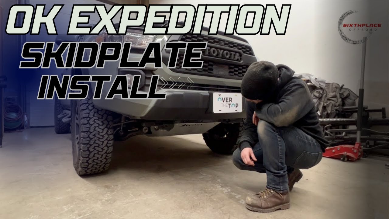 Install OK Expedition Skid Plates on a 2022 Toyota Tacoma