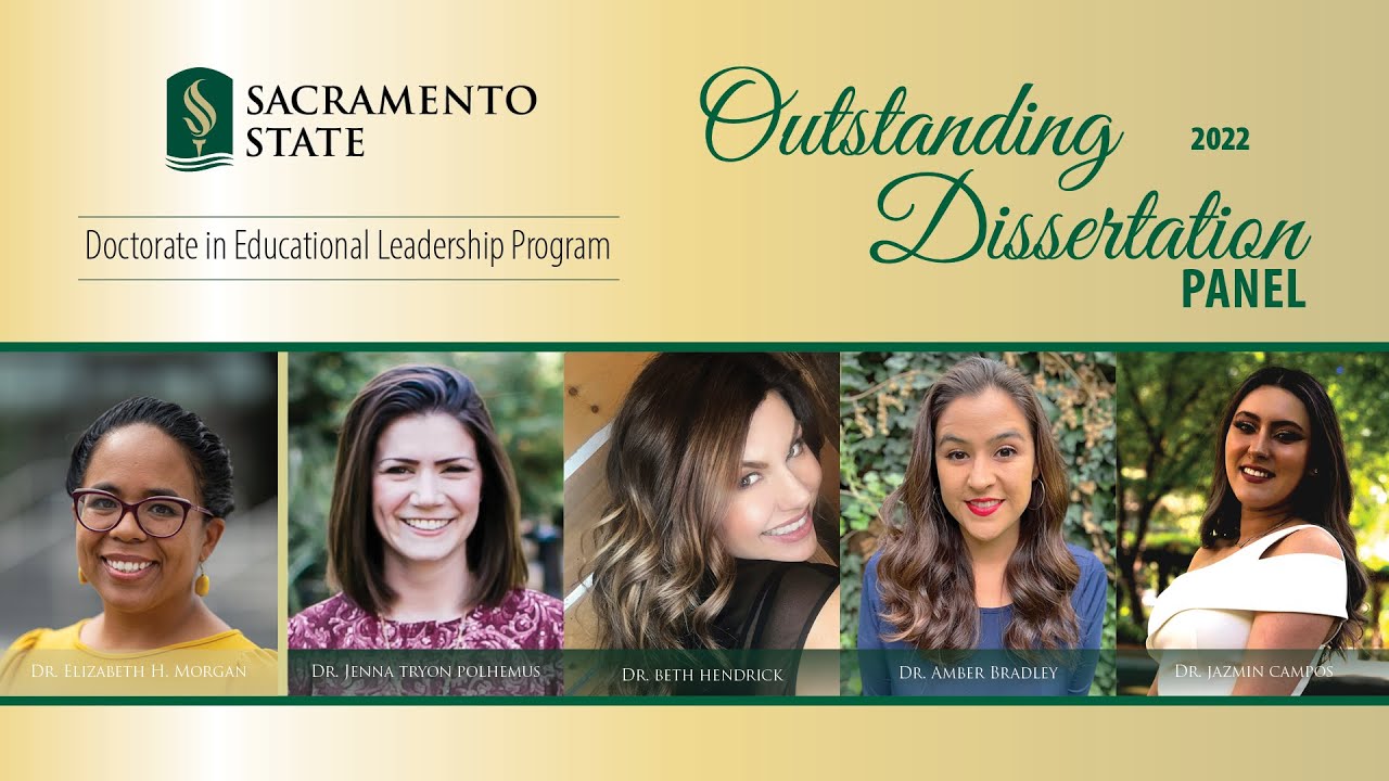 2022 Outstanding Dissertation Panel