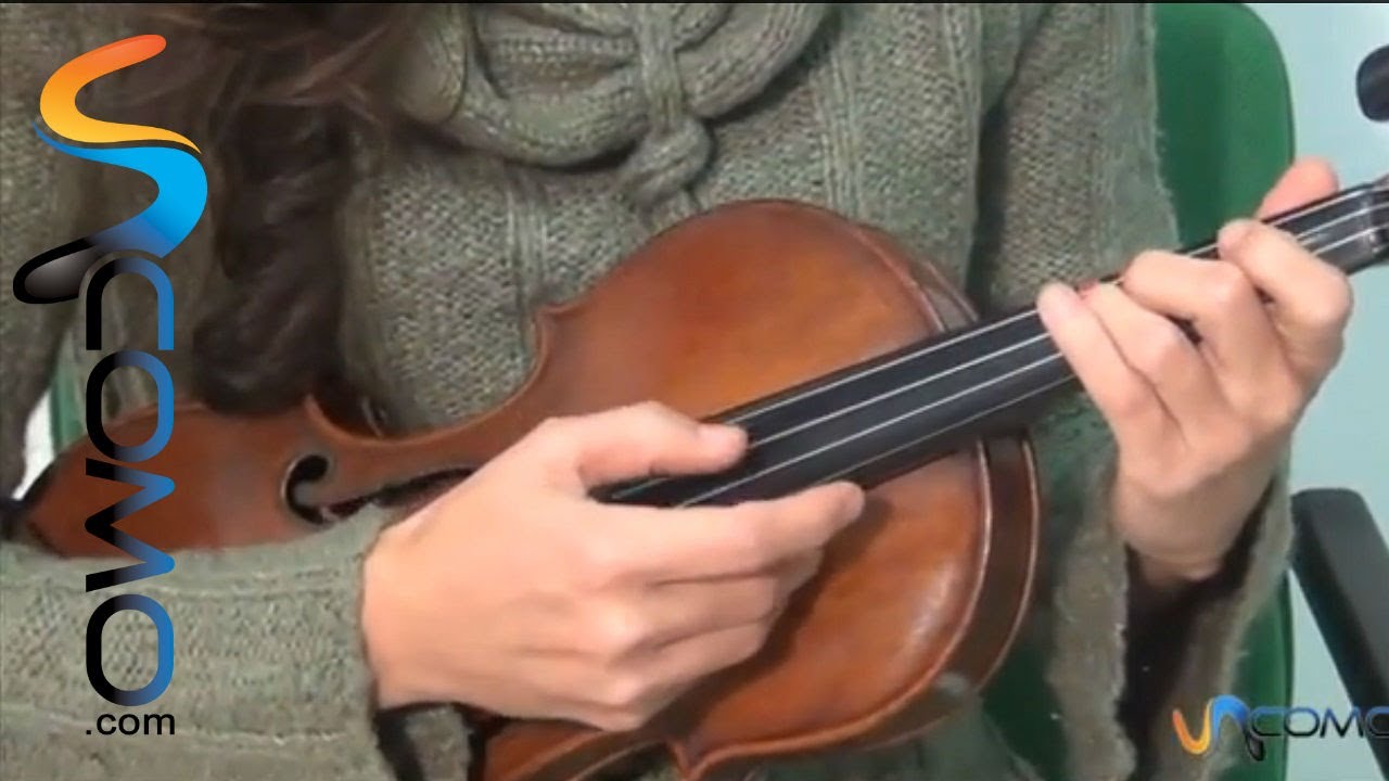 Tocar Christmas tree con violín - Tocar el violín