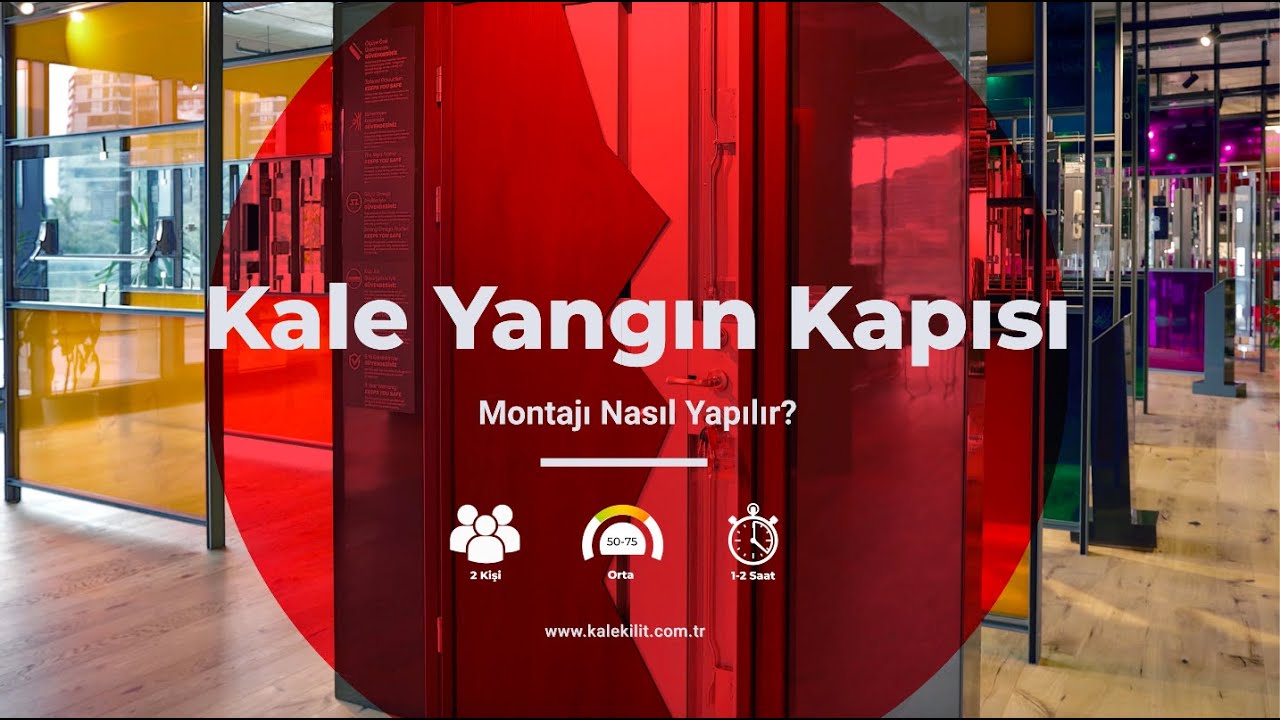 Kale Çelik Kapı’dan Kale Yangın Kapısı Montajı Nasıl Yapılır?