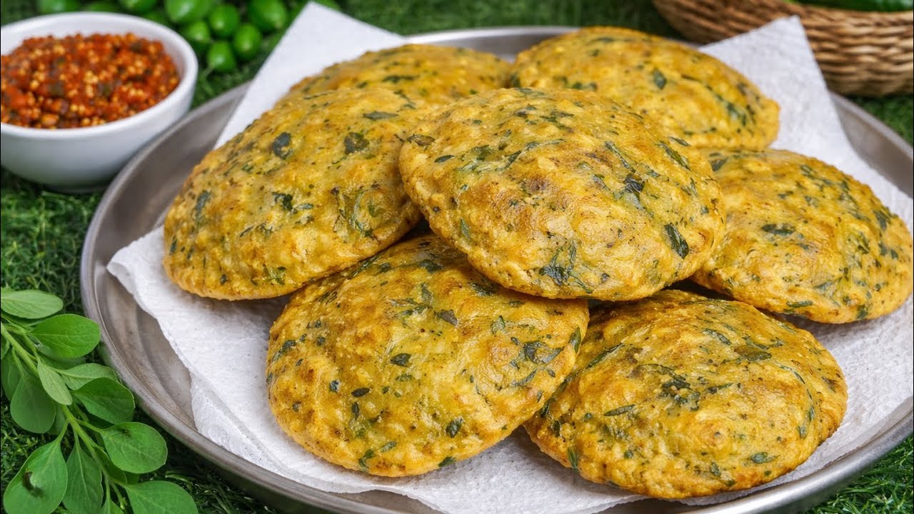 Methi Ki Puri | झटपट बनने वाली देसी पूरीचाय के साथ परफेक्ट