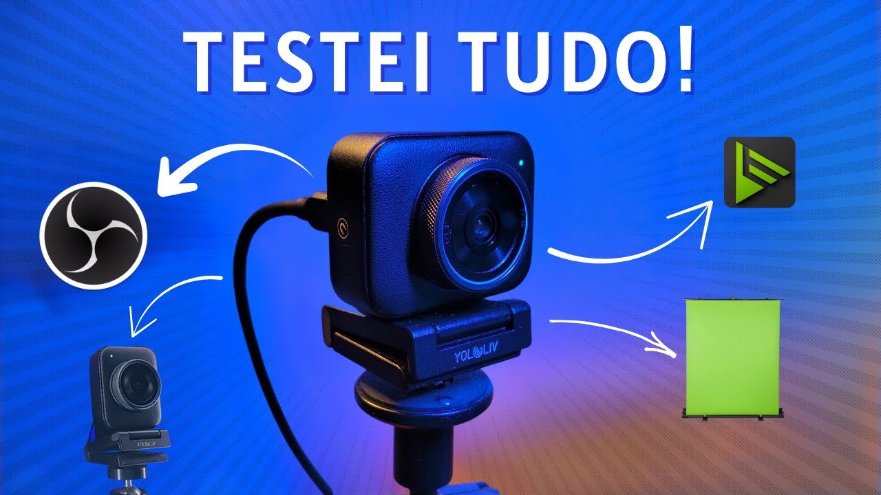 YoloCam S3: TESTES DE SETUP (OBS & NVIDIA Broadcast)