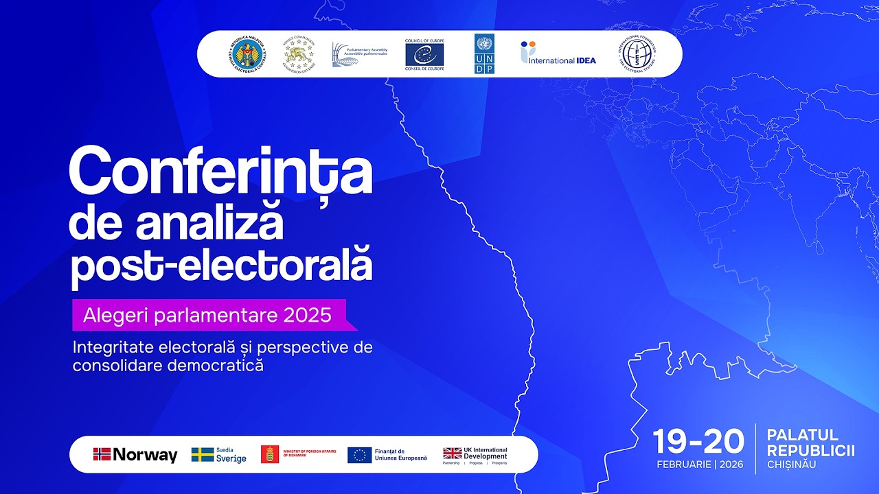 Conferința post-electorală „Alegerile Parlamentare din Republica Moldova, 28 septembrie 2025