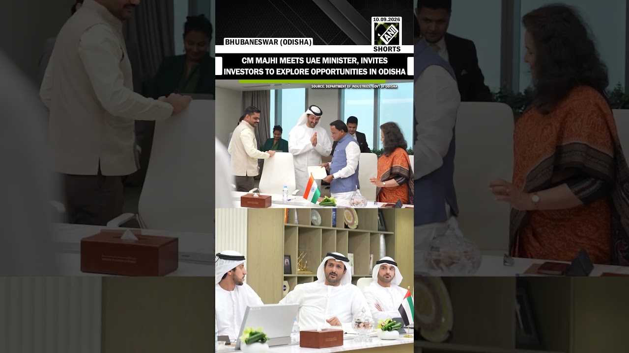 Odisha CM Mohan Majhi meets UAE Minister, invites investors to explore opportunities in Odisha
