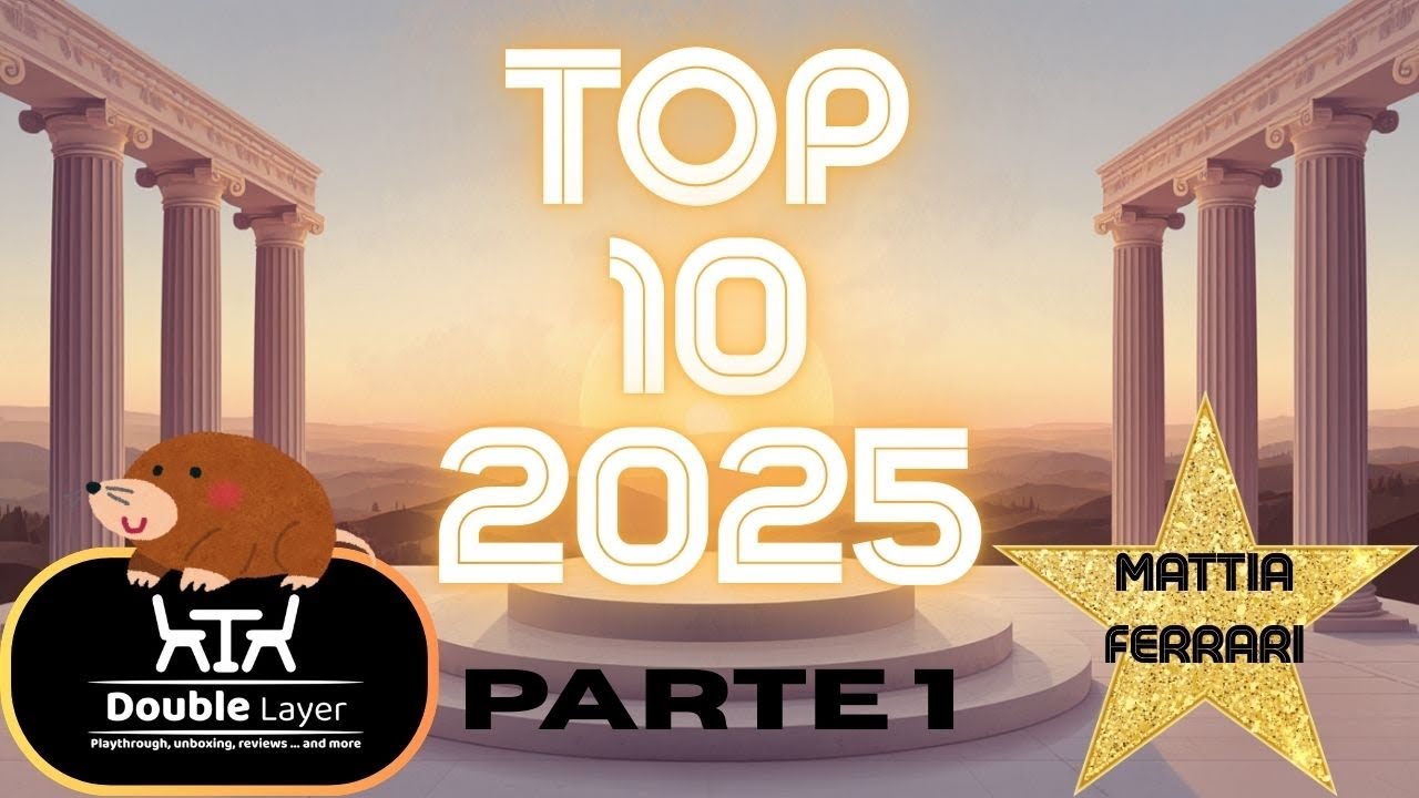 Top 10 giochi da tavolo 2025 - Parte 1
