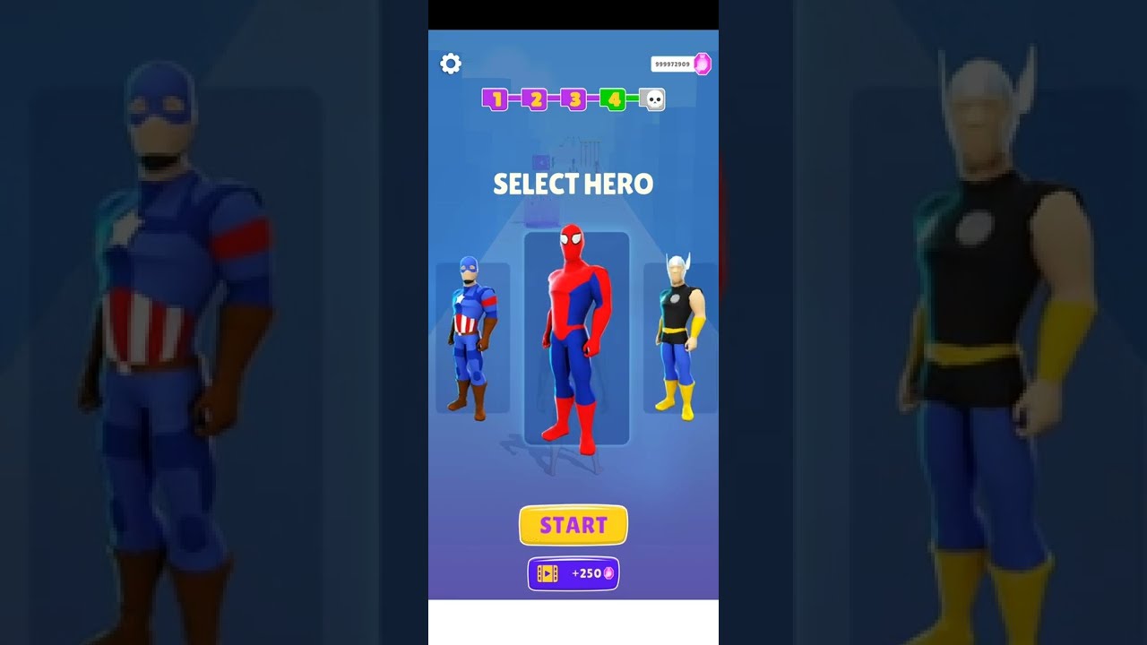Mashup hero 3D ❤️‍🔥  MobileGames 🌍 All Level Gameplay 🦸🏻‍♂️