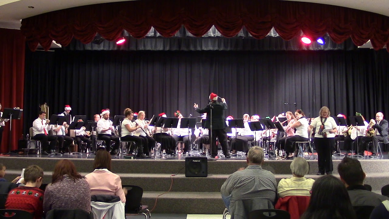 Clearfield Community Band-Christmas Pop Sing-Along-Arr.Ployhar-Holiday Concert Dec. 2016