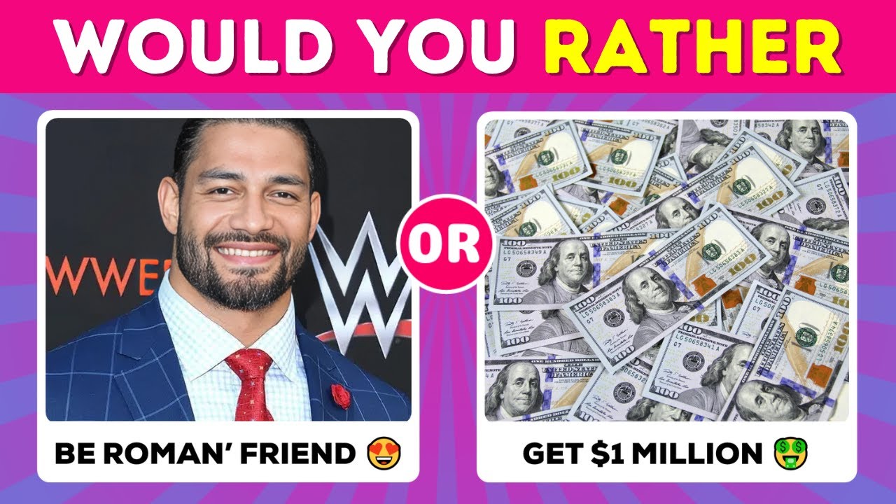 А ЧТО ВЫ ПРЕДПОЧИТАЛИ БЫ...? 40 САМЫХ СЛОЖНЫХ ВЫБОРОВ В МИРЕ! 😱🧠🔥 ТЕСТ ПО WWE