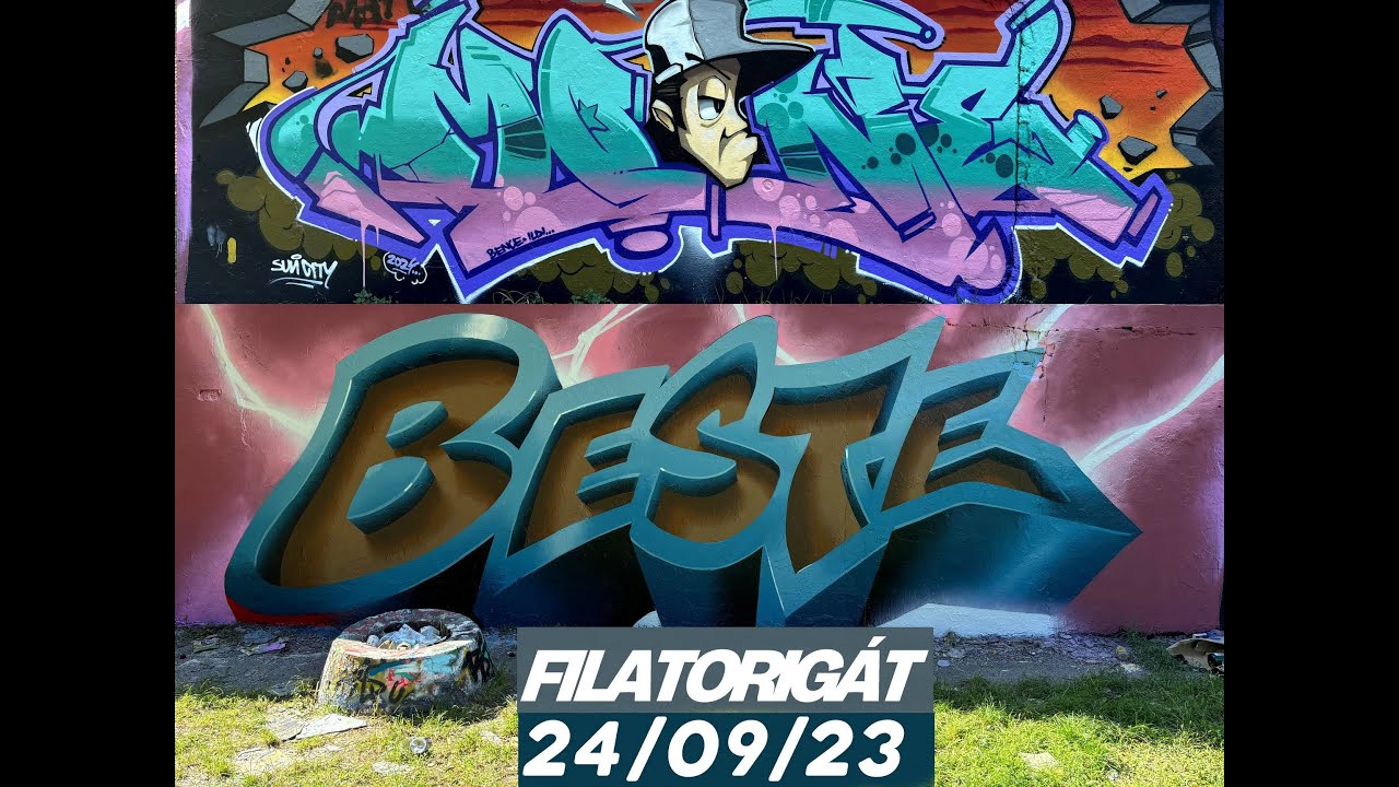 Graffiti Fal Budapest Filatorigát 2024.09.23.