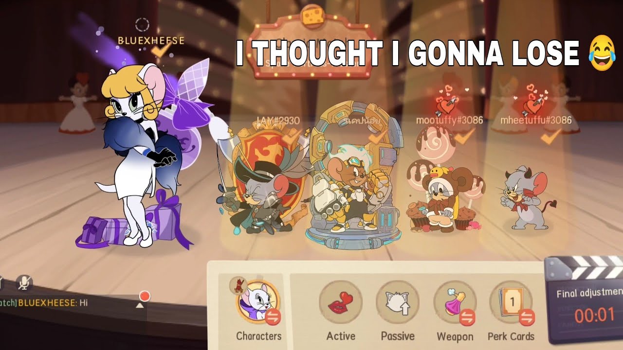 CLOSE MATCH WITH TOODLES GALORE - TOM AND JERRY CHASE ASIA