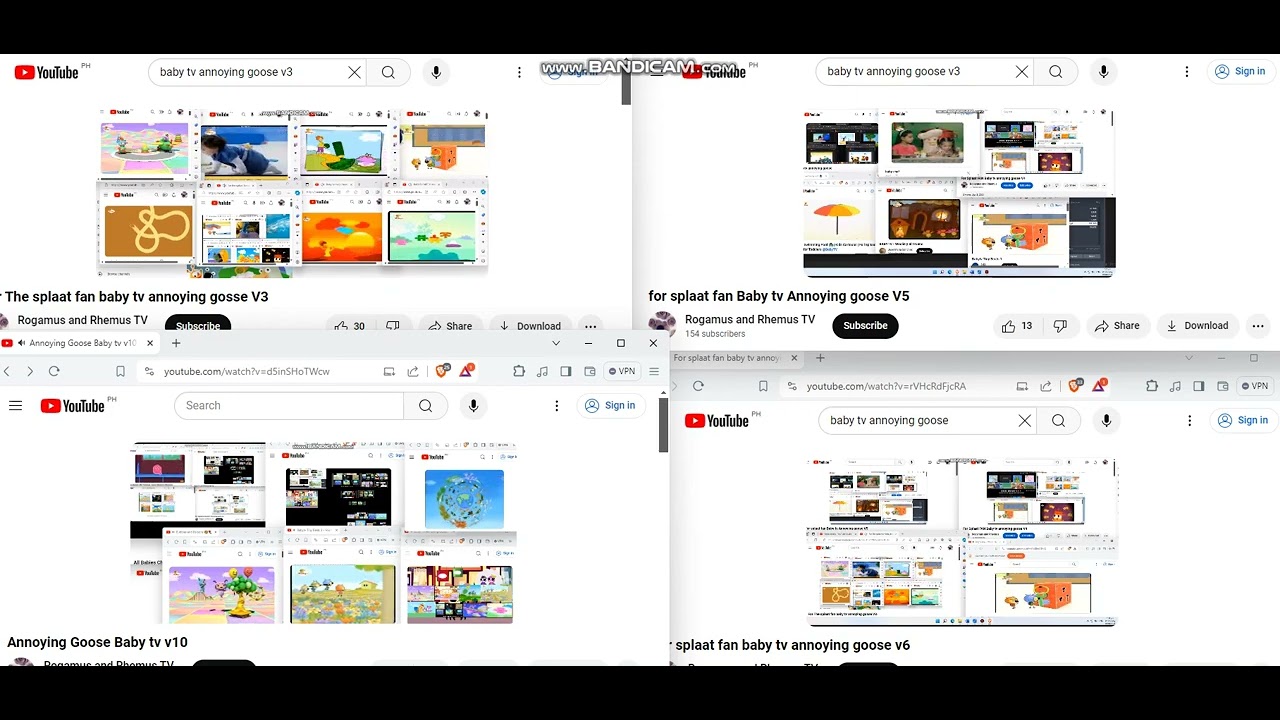 For splaat fan baby tv annoying goose v11