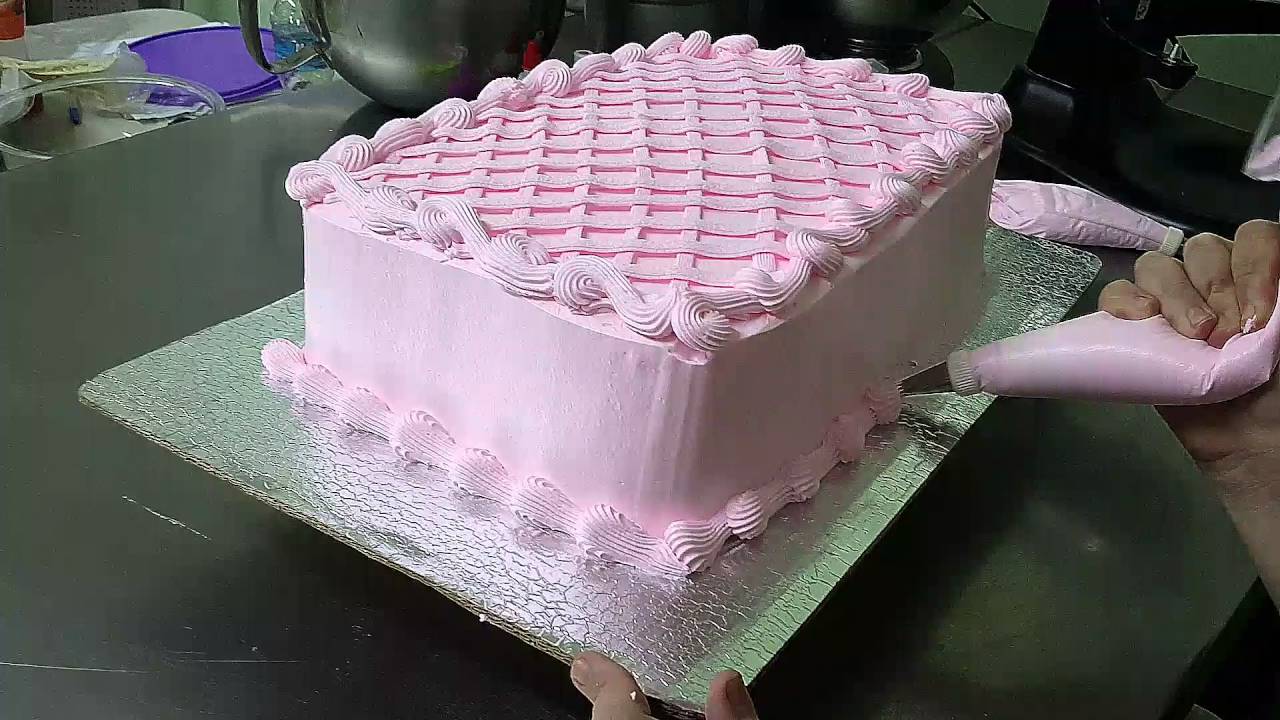 Decoración Sencilla con Merengue