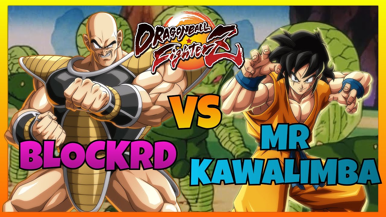 DBFZ - BLOCKRD vs MR KAWALIMBA gameplays (Super Baby 2, Nappa, Super Broly vs Nappa, Ginyu, Yamcha)