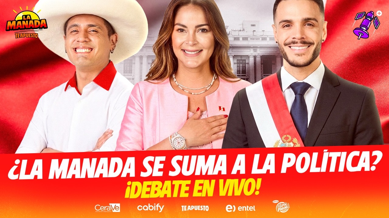 ¿LA MANADA SE SUMA A LA POLÍTICA? | DEBATIMOS NUESTRAS PROPUESTAS EN VIVO | #LAMANADA