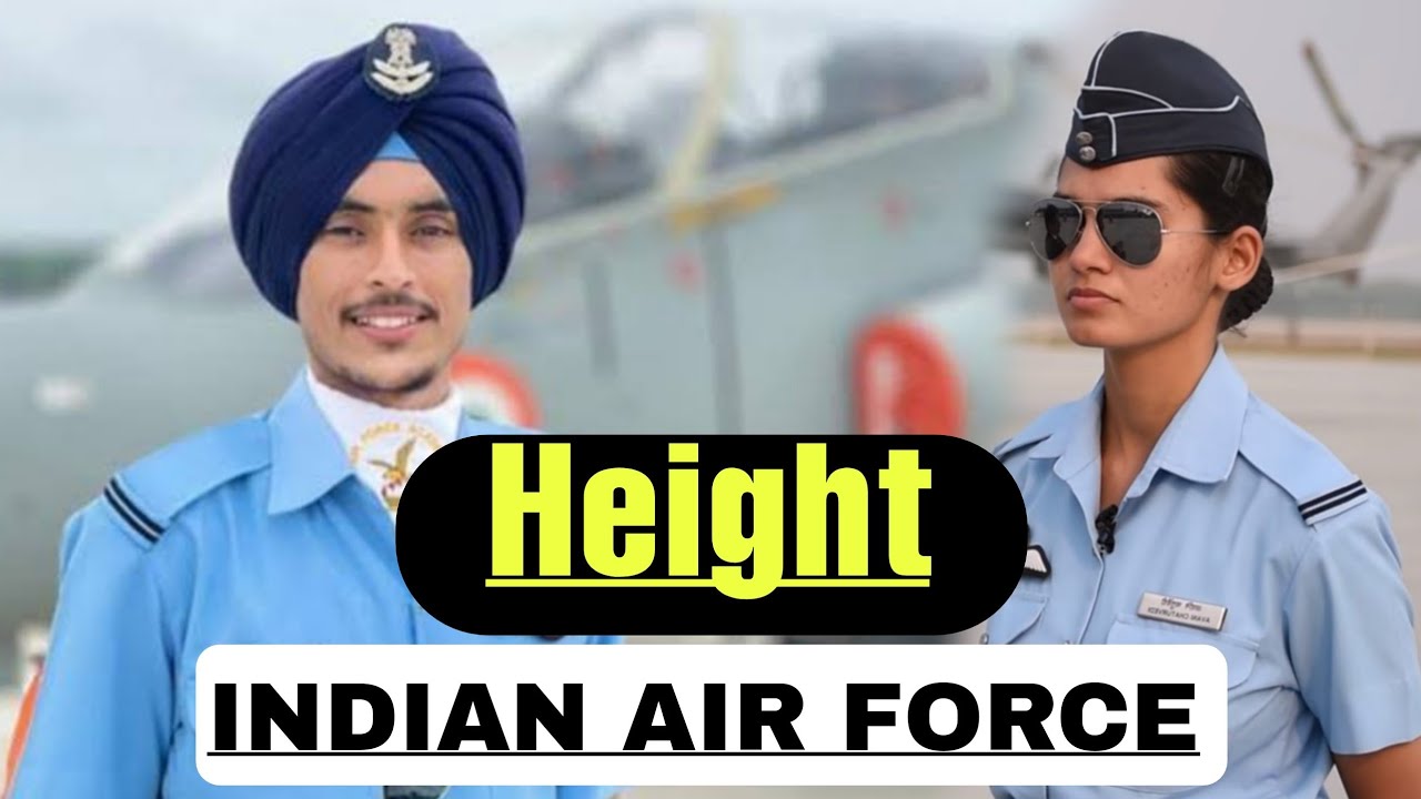 Height Eligibility | In Indian Air Force | 2025 #goalachievers