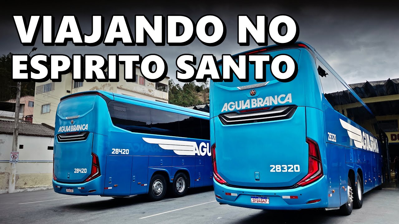 A maior linha intermunicipal do Espírito Santo! Viajando de VITÓRIA para PONTO BELO na AGUIA BRANCA