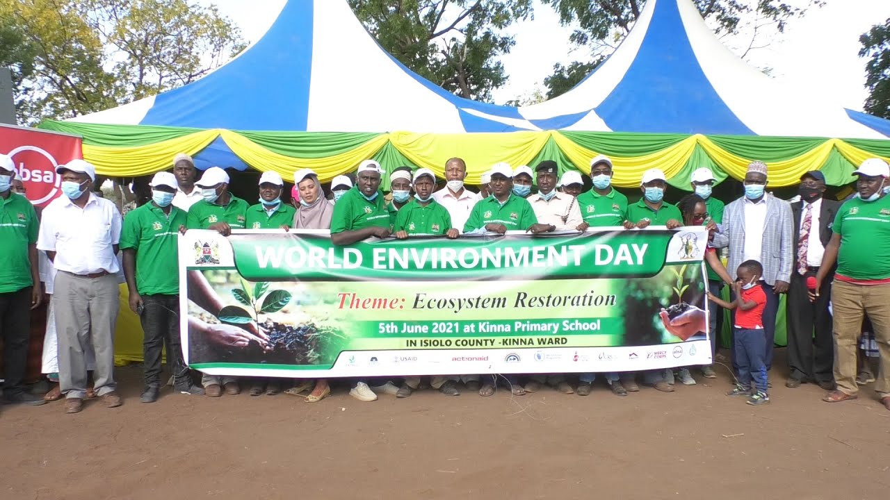 WORLD ENVIRONMENT DAY held in Kinna, Isiolo County on 5th June 2021 (Full Coverage)