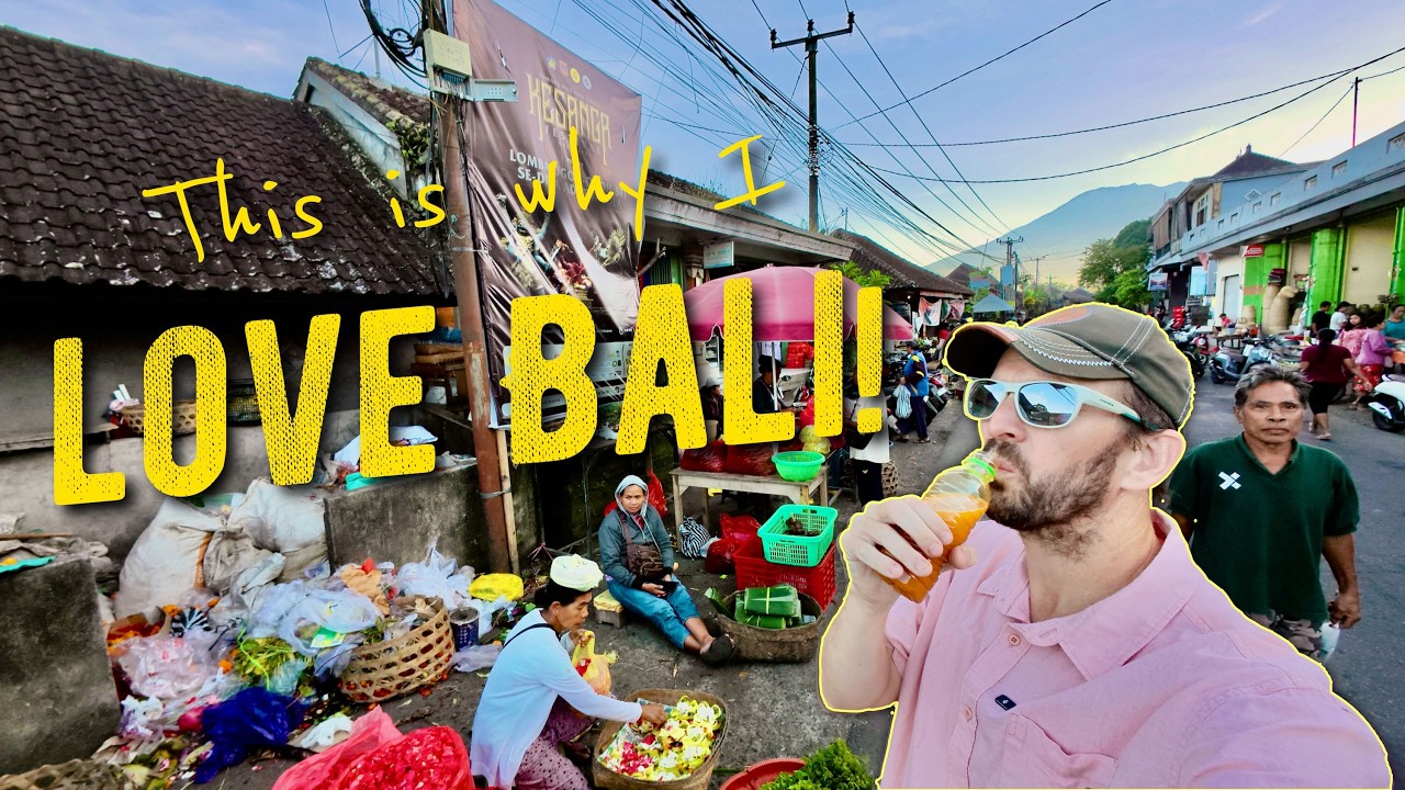 Locals Eat Here Every Morning. So I Joined Them. Sidemen, Bali.