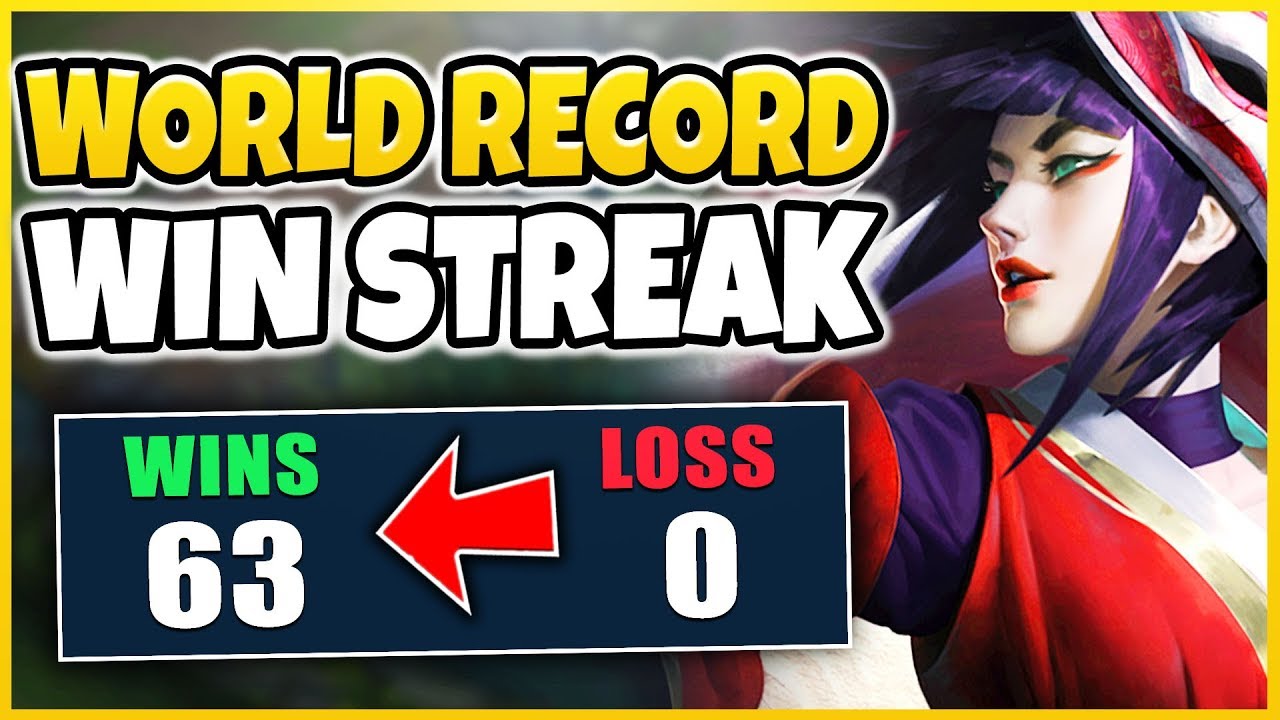 WORLD RECORD ATTEMPT: 63 RANKED WINS IN A ROW (NEW SERIES) - Professor Akali | League of Legends