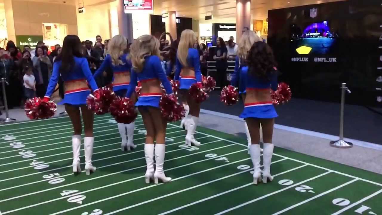 NFL Cheerleaders in SLOW MOTION - By iPhone 5s 120 FPS