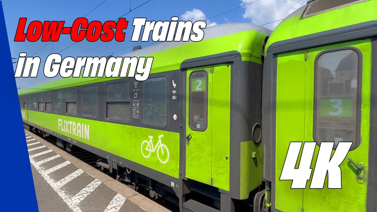 FlixTrain | Intercity Train for €5 in Germany | Budget Travel at it's Best ??