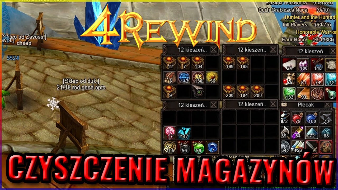 4story 4Rewind - czyszczenie magazynów, oraz gdzie zdobyć każdą skrzynie ?