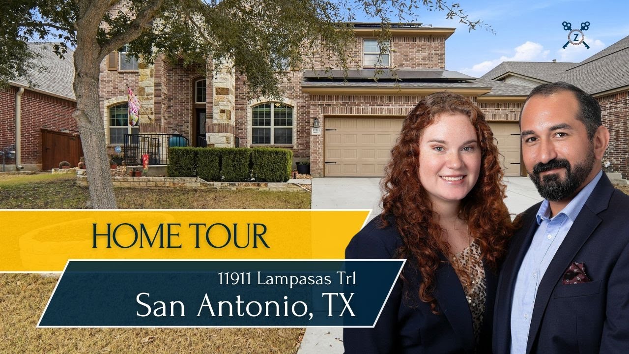 Must See Massive Gated Home in San Antonio | 5 Beds, Outdoor Kitchen & More
