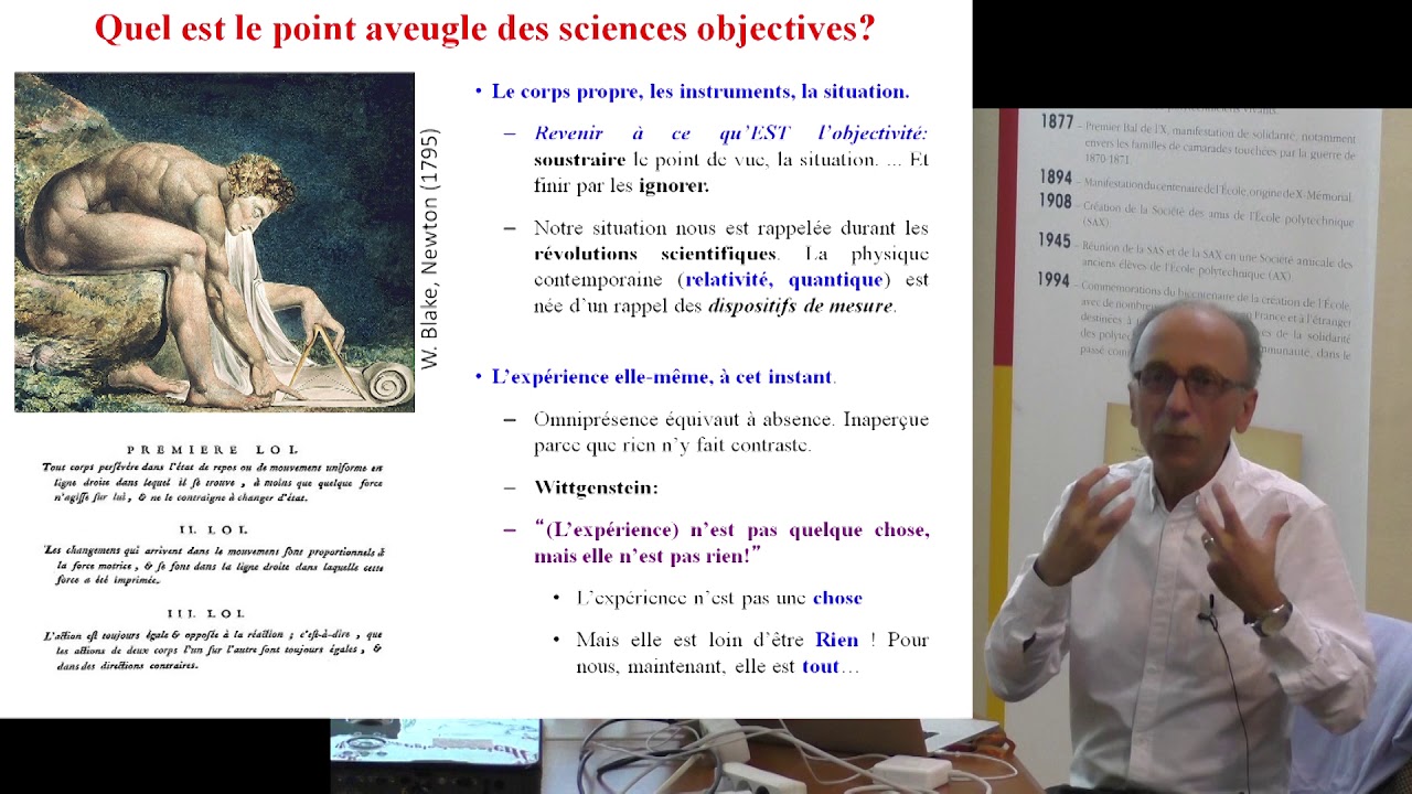 Michel Bitbol - Le point aveugle de la science et son dépassement