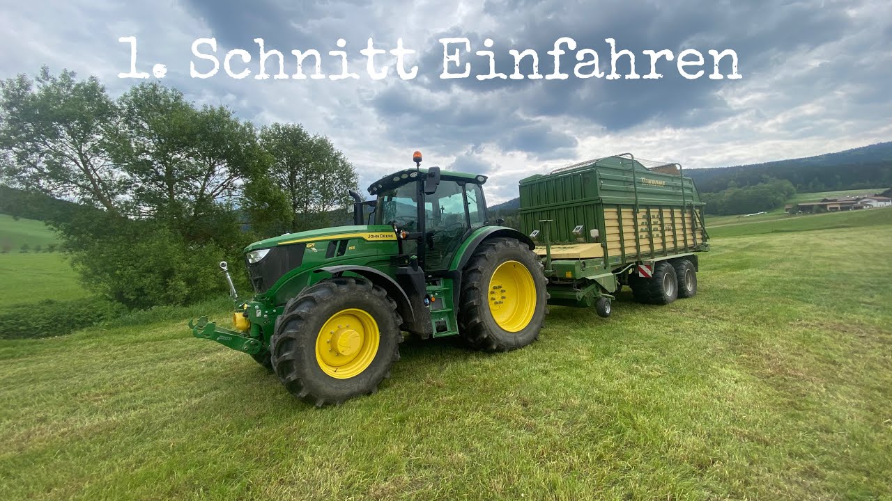 Lets drive John Deere 6155r | cabview #40