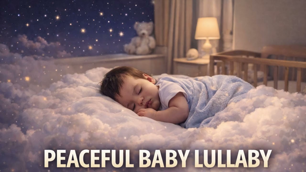 Gentle Baby Music 🌙 Soft Piano Lullaby for Newborn