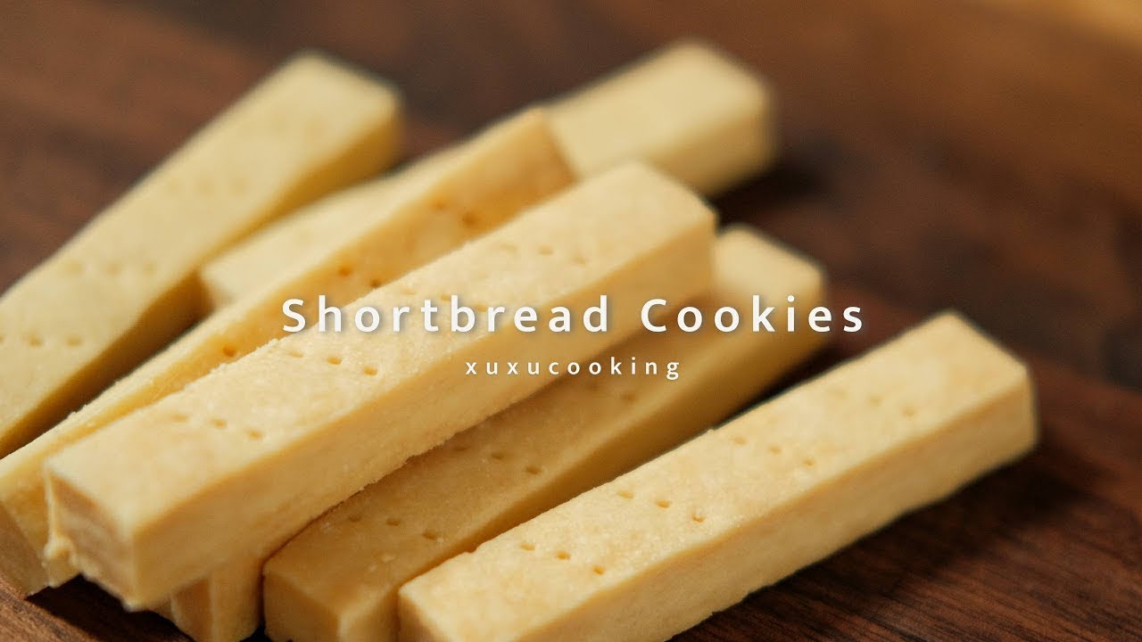 簡単で本格ショートブレッドの作り方 • How to Make Shortbread Cookies