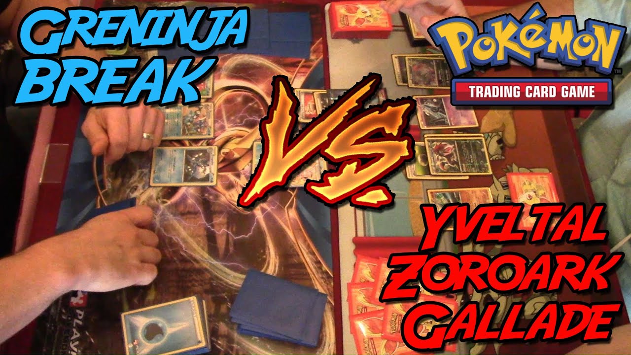 Pokemon TCG Matchup - Greninja BREAK vs Yveltal Gallade Zoroark (YGZ)