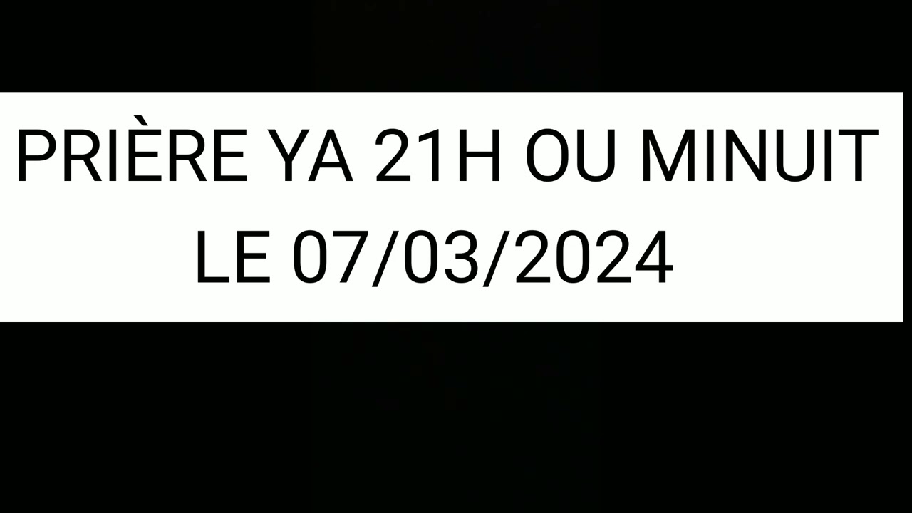 7 mars 2024