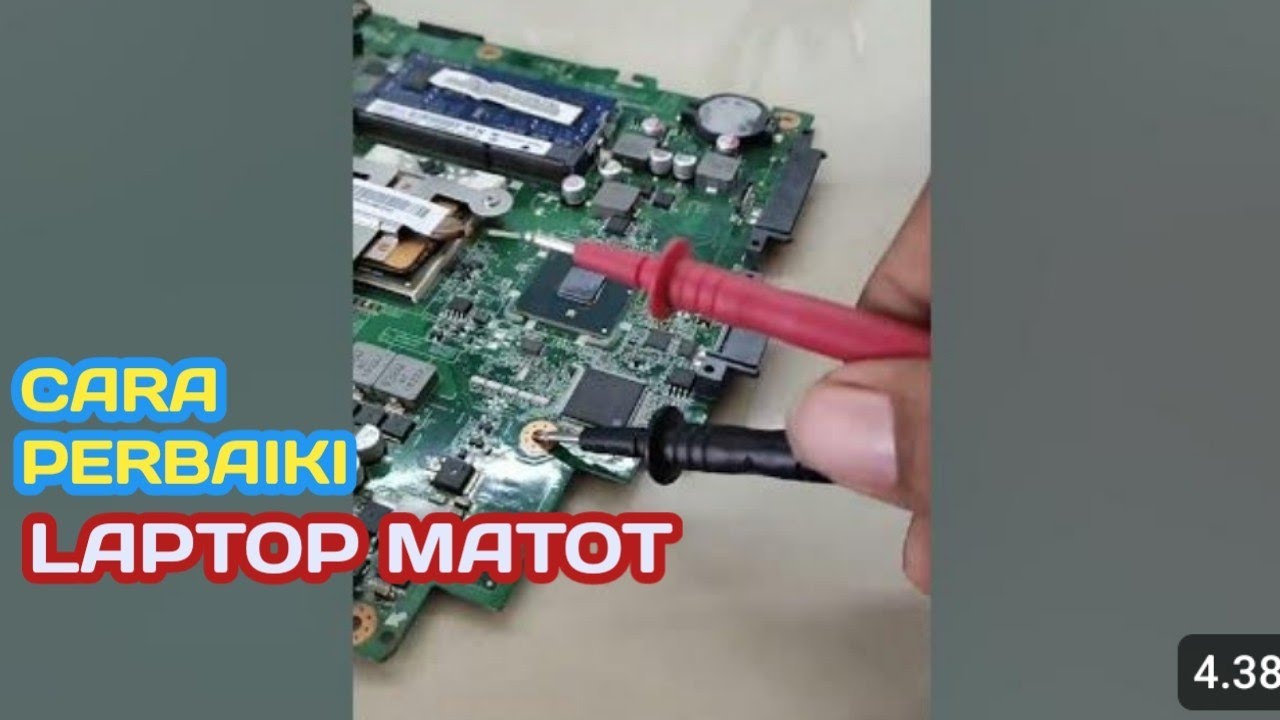 Begini cara perbaiki laptop yang mati akibat konslet