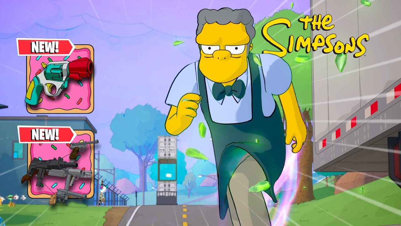 NEW Moe Szyslak Skin is INSANE! (Fortnite Simpsons Season)