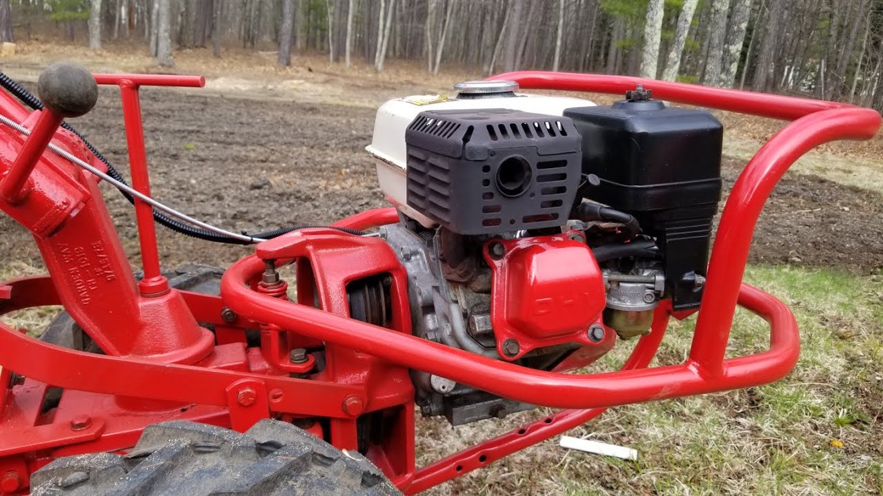 Restored Troy Bilt Horse upgrades & modifications