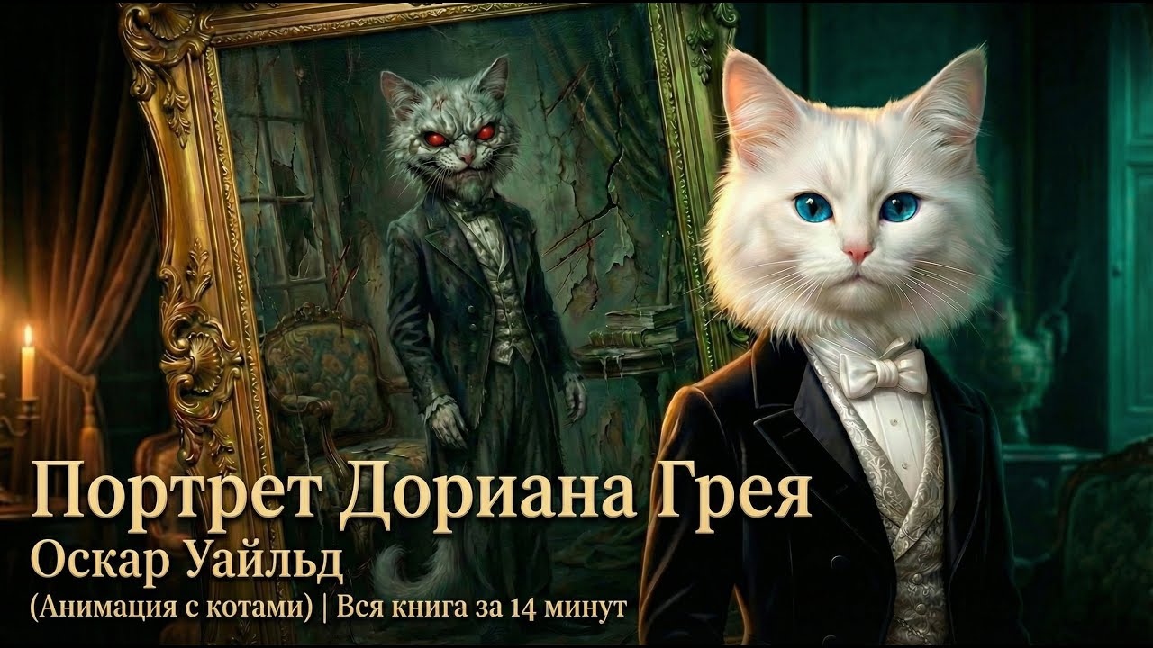 Что скрывает портрет? История вечной юности и моральной гибели | Уайльд в котах